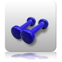 Dumbbell (Vinyl) - 0.5kg Pair